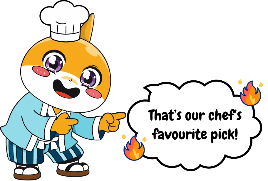 Chef Hiro Boy: “That’s our chef’s favourite pick!”