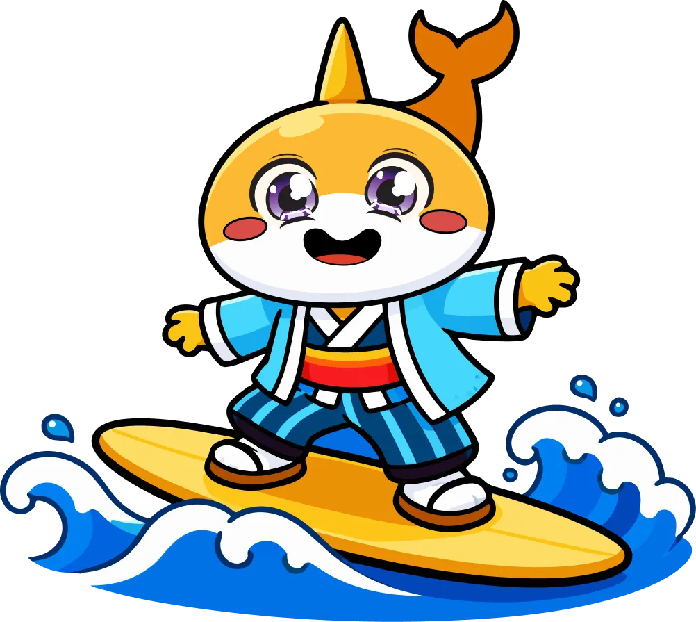 Hiro Boy surfing a wave