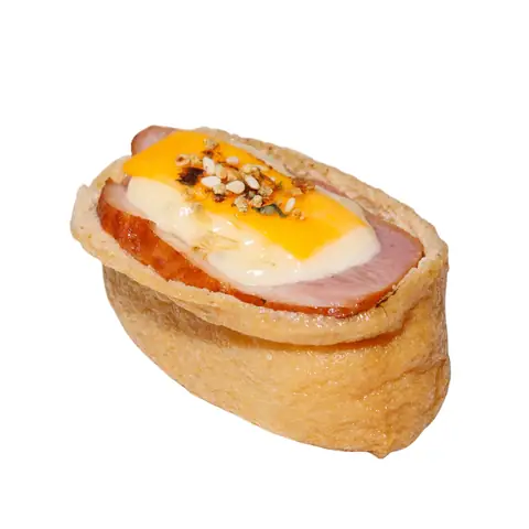 Kamo Cheese Inari — Smoked duck