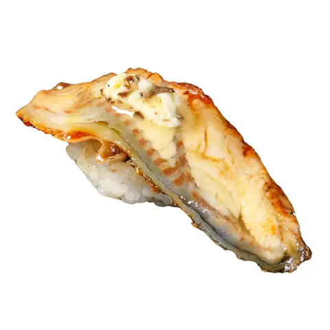 Unagi Truffle Butter Sushi — Torched eel with truffle butter