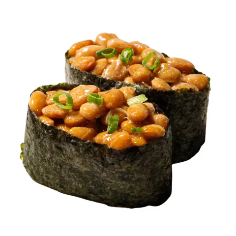 Natto Gunkan — Fermented soybean