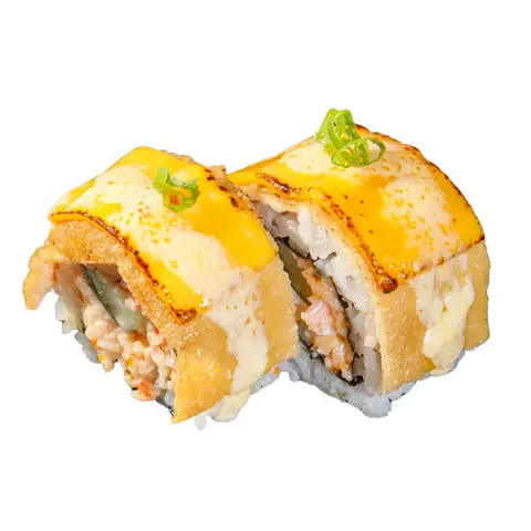 Inari Cheese Maki — Sweet beancurd with cheese