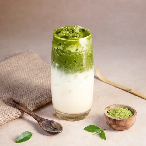 Matcha Latte — Premium Japanese matcha with milk