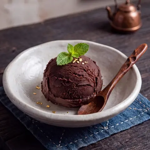 Double Chocolate Ice Cream — Premium dark chocolate ice cream