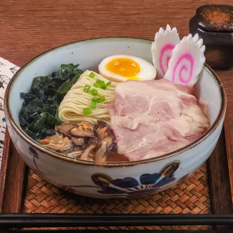 Gyuzan Ramen — Beef broth with Aussie beef and mushrooms