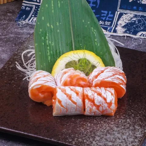 Salmon Harasu — Air-flown salmon trout belly (5 pcs / 3 pcs)