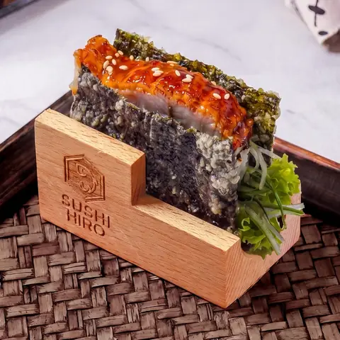 Unagi Taco Temaki — Crunchy hand roll with grilled eel