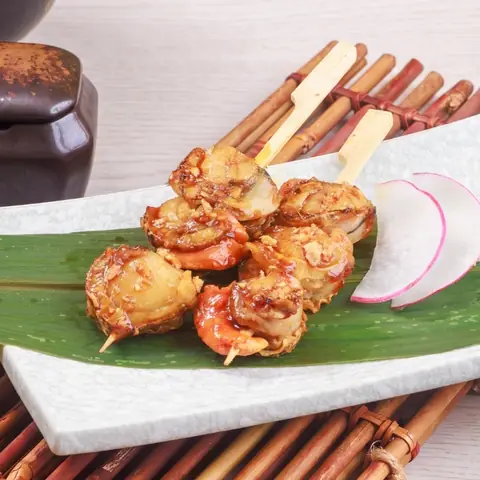 Hotate Batayaki — Grilled scallops with butter sauce