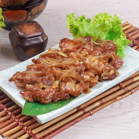 Chicken Teriyaki — Pan-fried chicken with teriyaki sauce