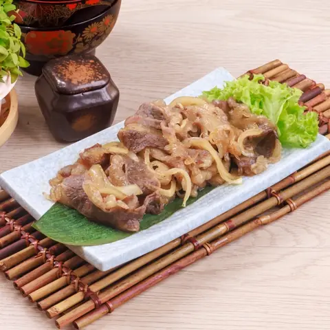 Gyu Batayaki — Stir-fried Aussie beef with butter sauce