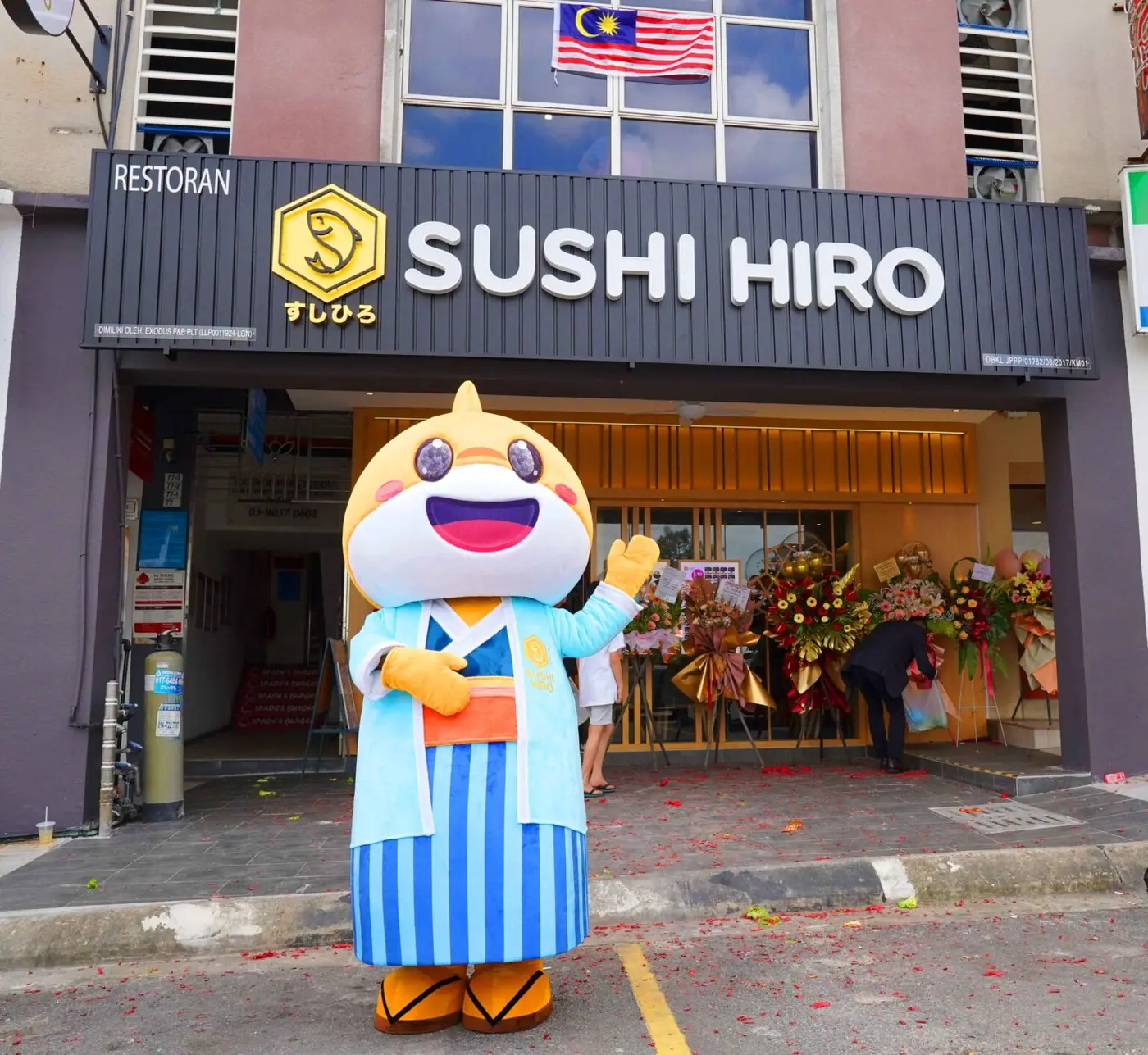 Sushi Hiro Sri Petaling storefront in Sri Petaling, Kuala Lumpur