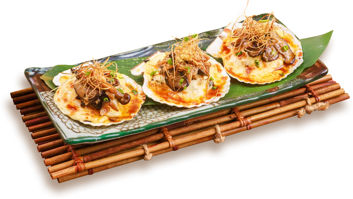 Truffle Shroom Hotate Yaki